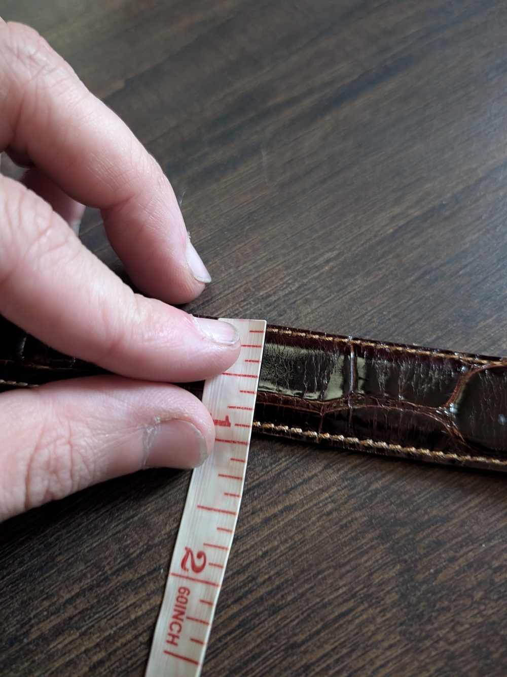 KIESELSTEIN-CORD Chunky 925 Sterling Silver Buckle & Tip Brown Alligator Belt - Picture 15 of 16